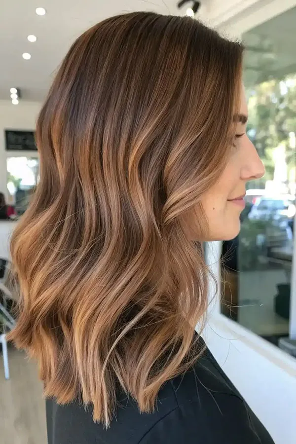 رنگ مو پاییزی بدون دکلره؛ 35 رنگ جذاب برای پاییز امسال! 12 Autumn hair color without bleaching 13
