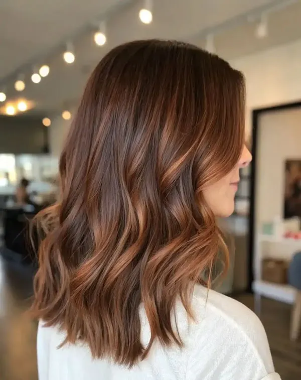 رنگ مو پاییزی بدون دکلره؛ 35 رنگ جذاب برای پاییز امسال! 15 Autumn hair color without bleaching 15