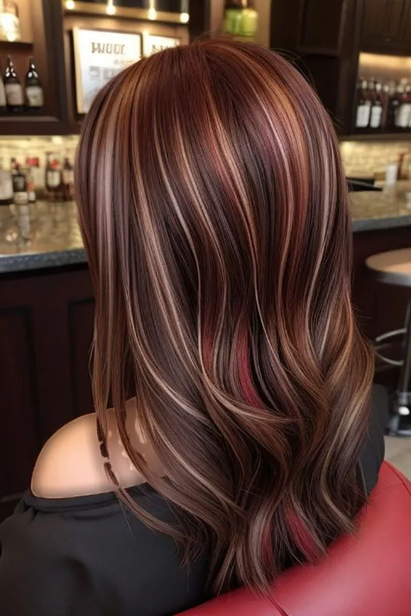 رنگ مو پاییزی بدون دکلره؛ 35 رنگ جذاب برای پاییز امسال! 17 Autumn hair color without bleaching 18