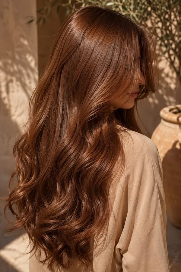 رنگ مو پاییزی بدون دکلره؛ 35 رنگ جذاب برای پاییز امسال! 26 Autumn hair color without bleaching 20