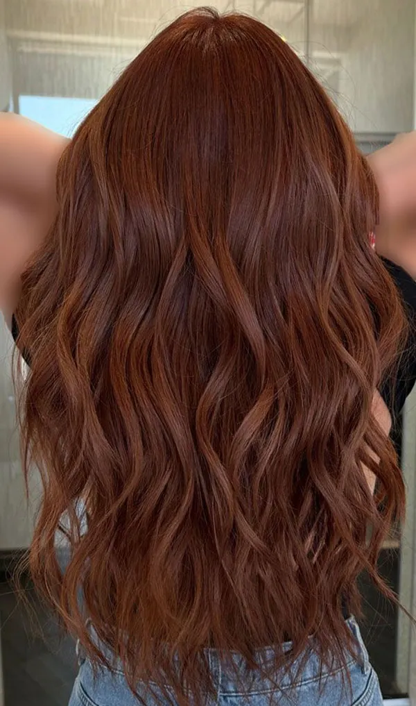 رنگ مو پاییزی بدون دکلره؛ 35 رنگ جذاب برای پاییز امسال! 24 Autumn hair color without bleaching 21