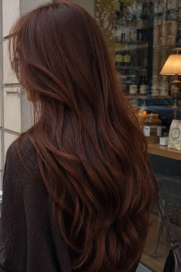 رنگ مو پاییزی بدون دکلره؛ 35 رنگ جذاب برای پاییز امسال! 16 Autumn hair color without bleaching 22