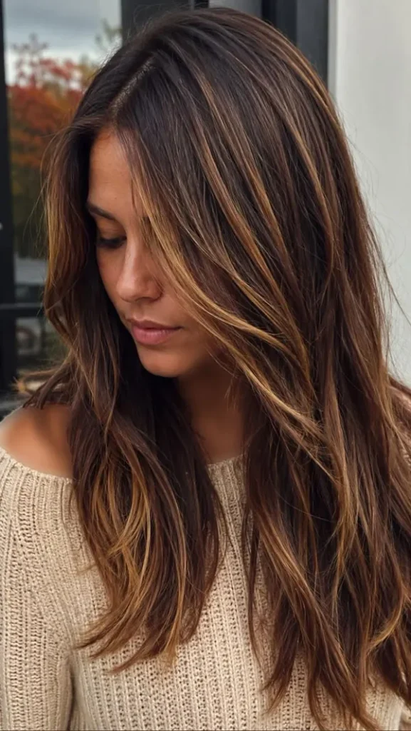 رنگ مو پاییزی بدون دکلره؛ 35 رنگ جذاب برای پاییز امسال! 13 Autumn hair color without bleaching 23