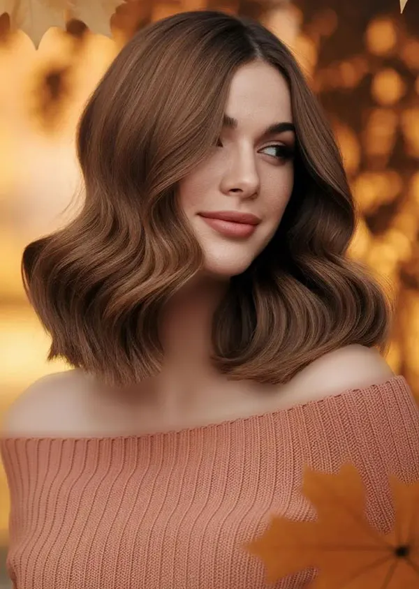 رنگ مو پاییزی بدون دکلره؛ 35 رنگ جذاب برای پاییز امسال! 10 Autumn hair color without bleaching 4