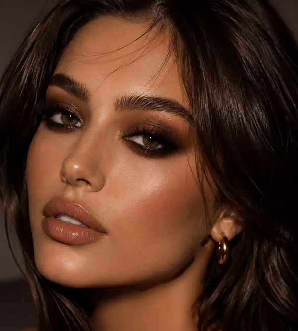میکاپ پاییزی دخترانه 2026؛ 30 مدل برای حالوهوای امسال! 19 Autumn makeup for girls 15