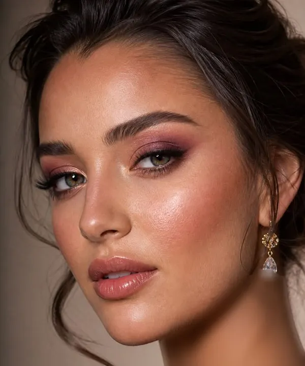 میکاپ پاییزی دخترانه 2026؛ 30 مدل برای حالوهوای امسال! 29 Autumn makeup for girls 26
