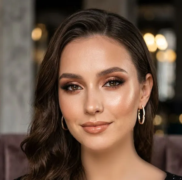 میکاپ پاییزی دخترانه 2026؛ 30 مدل برای حالوهوای امسال! 30 Autumn makeup for girls 27