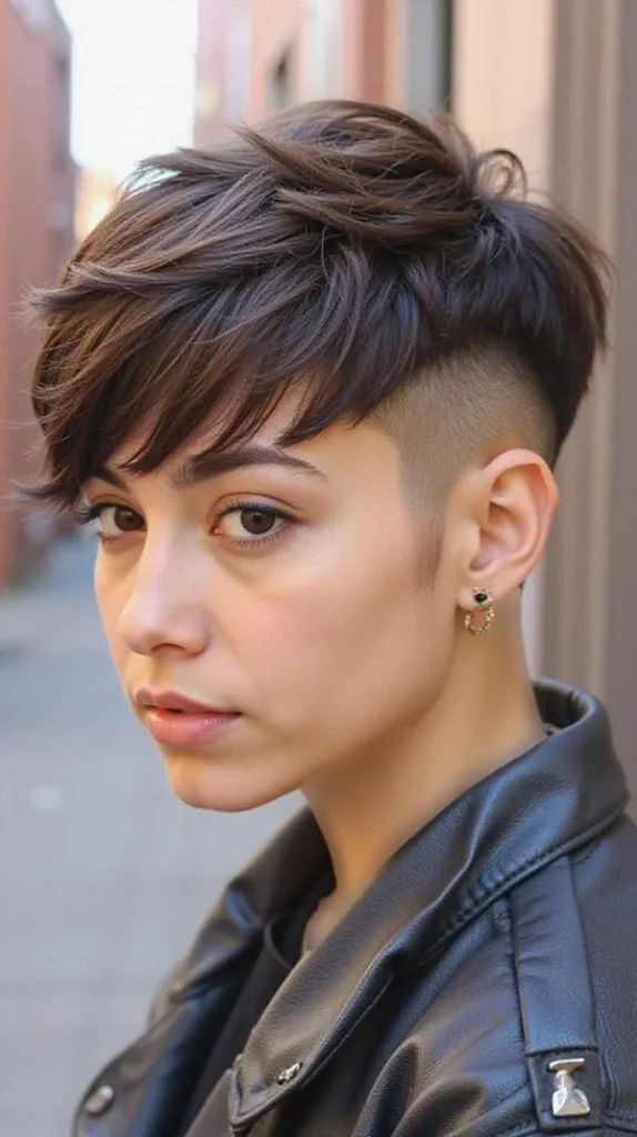30 مدل مو پسرانه برای دختر؛ از تصمیم سخت تا نتیجهای که عاشقش میشوی! 6 Boyish hairstyles for girls 5