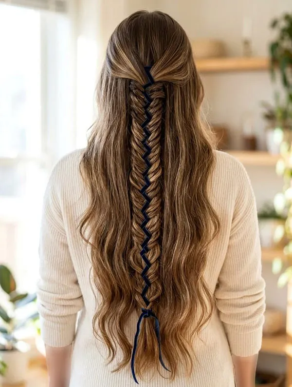 Braids for long hair 11