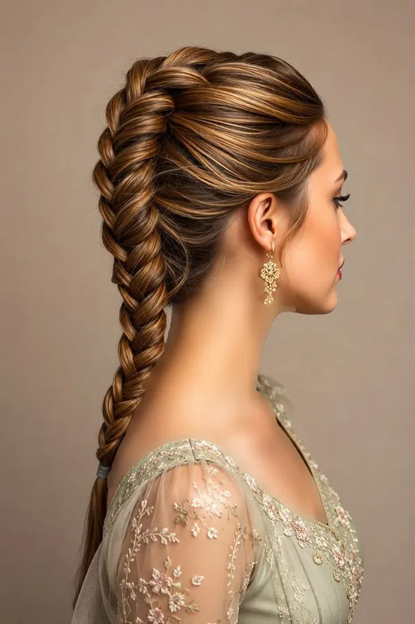 Braids for long hair 12