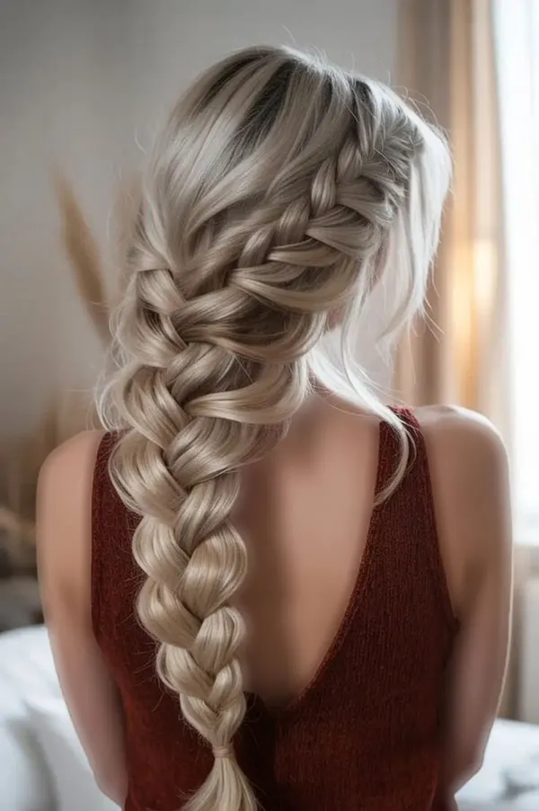 Braids for long hair 14