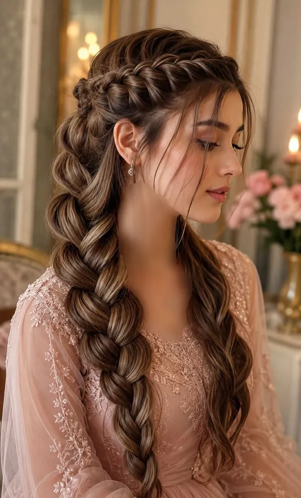 Braids for long hair 16