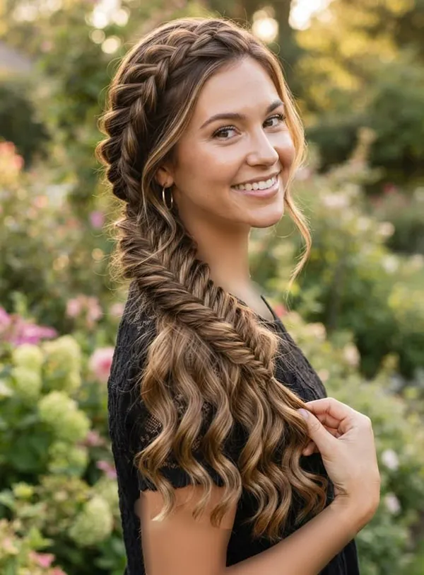 Braids for long hair 17