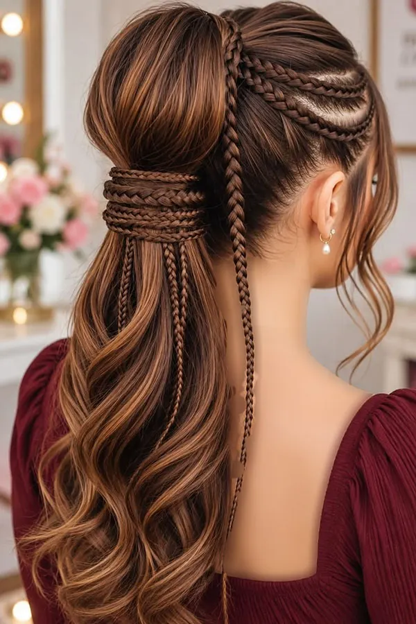 Braids for long hair 18