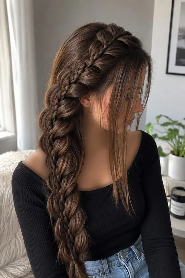Braids for long hair 31