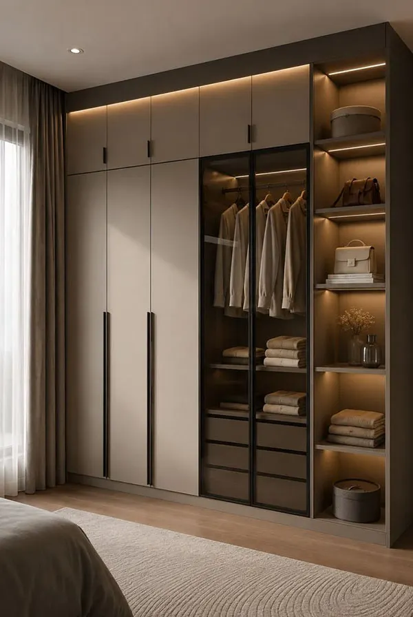 Built in wardrobe design 12
