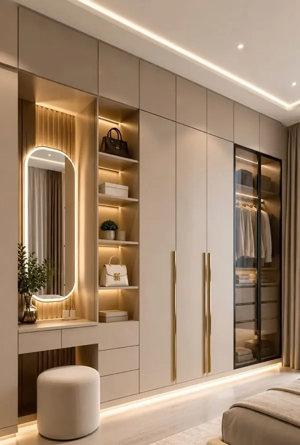 Built in wardrobe design 20