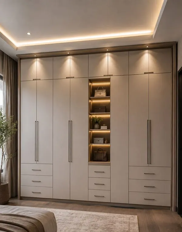 Built in wardrobe design 23