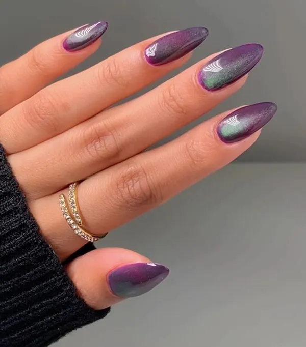 Cat Eye Nail Designs 2