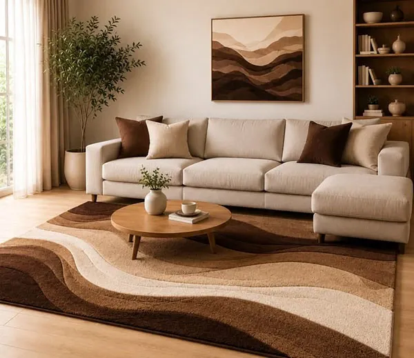 Cream and brown decoration 10