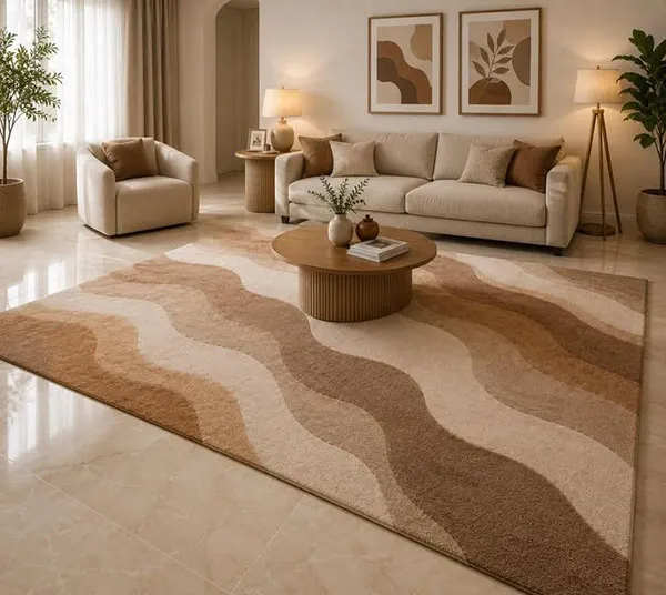 Cream and brown decoration 25