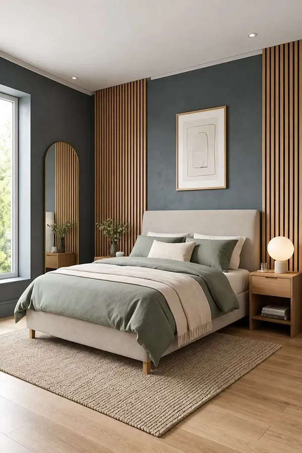 Design of the wall behind the bed 26