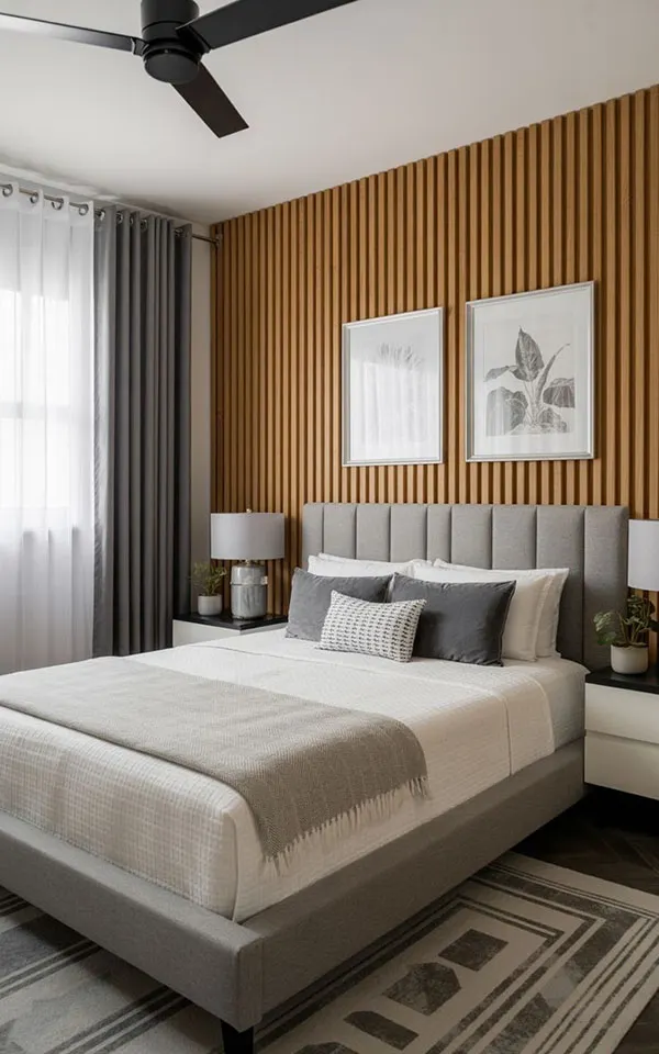 Design of the wall behind the bed 3