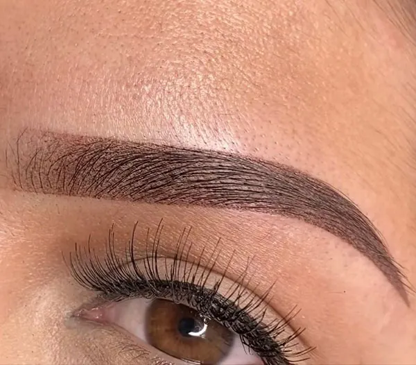 30 مدل تتو ابرو شیک؛ از نچرال تا ابروهای پررنگ و چشمگیر! 16 Eyebrow tattoo model 12