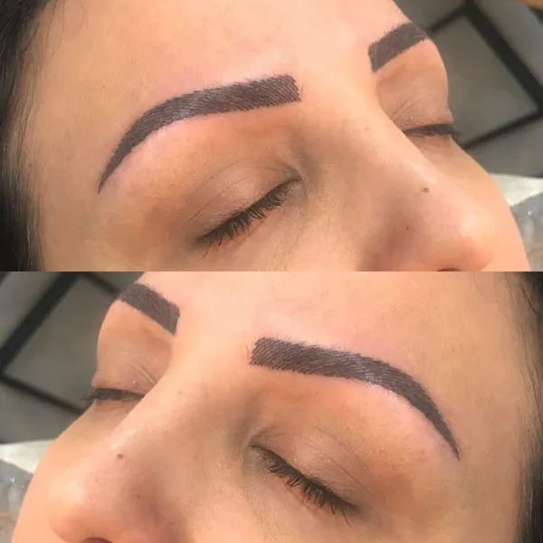 30 مدل تتو ابرو شیک؛ از نچرال تا ابروهای پررنگ و چشمگیر! 17 Eyebrow tattoo model 16
