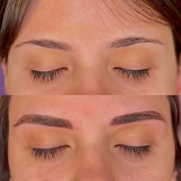 30 مدل تتو ابرو شیک؛ از نچرال تا ابروهای پررنگ و چشمگیر! 5 Eyebrow tattoo model 2