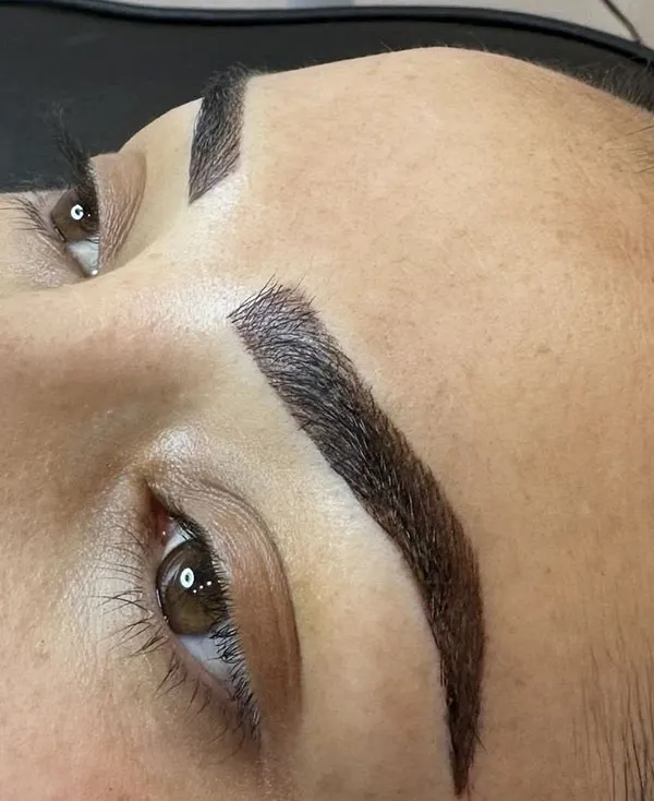 30 مدل تتو ابرو شیک؛ از نچرال تا ابروهای پررنگ و چشمگیر! 34 Eyebrow tattoo model 30
