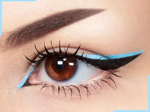 30 مدل خط چشم برای پلک افتاده؛ از خط باریک تا باتوینگ! 31 Eyeliner styles for hooded eyes 27