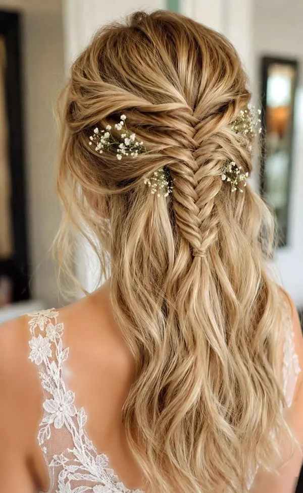Formal herringbone braid 22