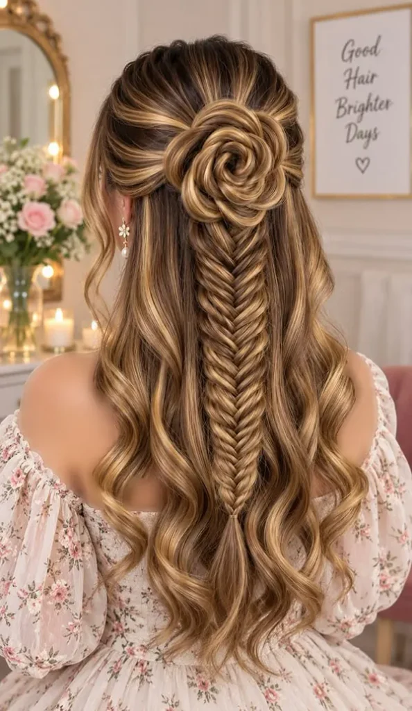 Formal herringbone braid 31
