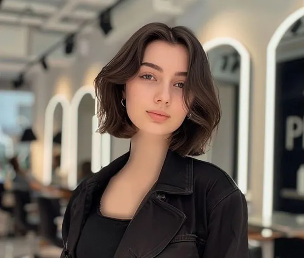 مدل مو باب ایتالیایی؛ کوتاهی شیک و پُرحجمی که پاییز 2026 دوباره برگشته 21 Italian bob hairstyle 18