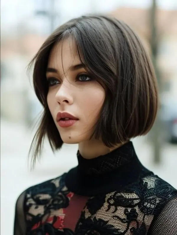 مدل مو باب ایتالیایی؛ کوتاهی شیک و پُرحجمی که پاییز 2026 دوباره برگشته 4 Italian bob hairstyle 2