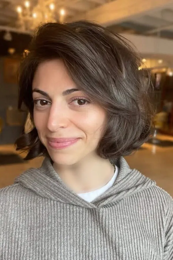 مدل مو باب ایتالیایی؛ کوتاهی شیک و پُرحجمی که پاییز 2026 دوباره برگشته 25 Italian bob hairstyle 24
