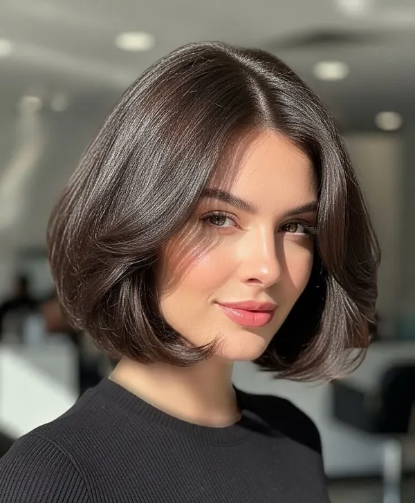 مدل مو باب ایتالیایی؛ کوتاهی شیک و پُرحجمی که پاییز 2026 دوباره برگشته 35 Italian bob hairstyle 33