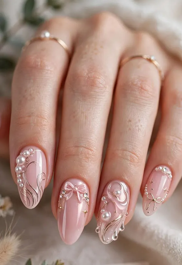 35 ایده تزیین ناخن با لاک که بدون طراحی حرفهای هم میتونی اجرا کنی! 5 Nail decoration with varnish 1