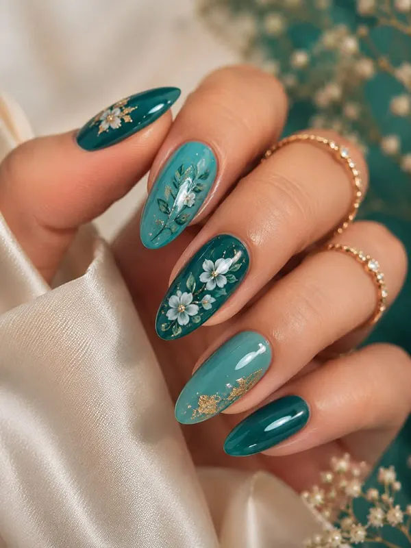 35 ایده تزیین ناخن با لاک که بدون طراحی حرفهای هم میتونی اجرا کنی! 15 Nail decoration with varnish 12