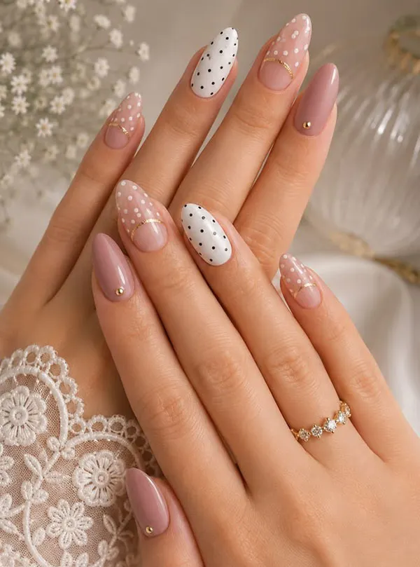 35 ایده تزیین ناخن با لاک که بدون طراحی حرفهای هم میتونی اجرا کنی! 21 Nail decoration with varnish 17