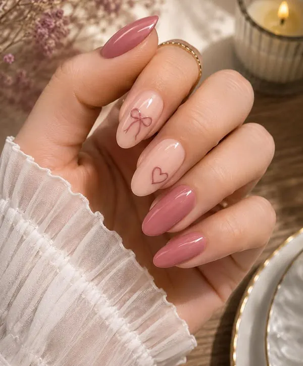 35 ایده تزیین ناخن با لاک که بدون طراحی حرفهای هم میتونی اجرا کنی! 27 Nail decoration with varnish 23