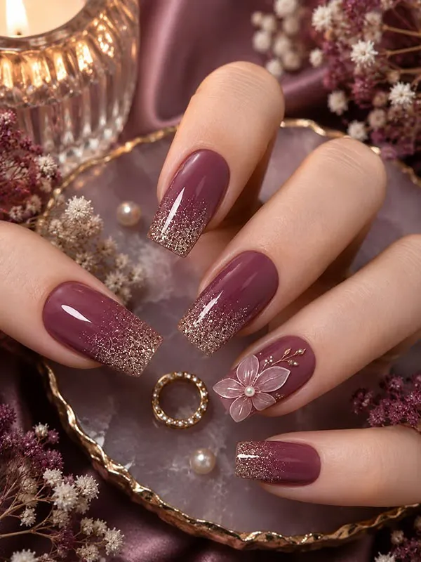 35 ایده تزیین ناخن با لاک که بدون طراحی حرفهای هم میتونی اجرا کنی! 33 Nail decoration with varnish 31