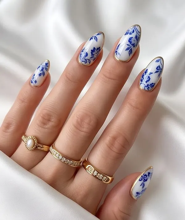 35 ایده تزیین ناخن با لاک که بدون طراحی حرفهای هم میتونی اجرا کنی! 8 Nail decoration with varnish 5
