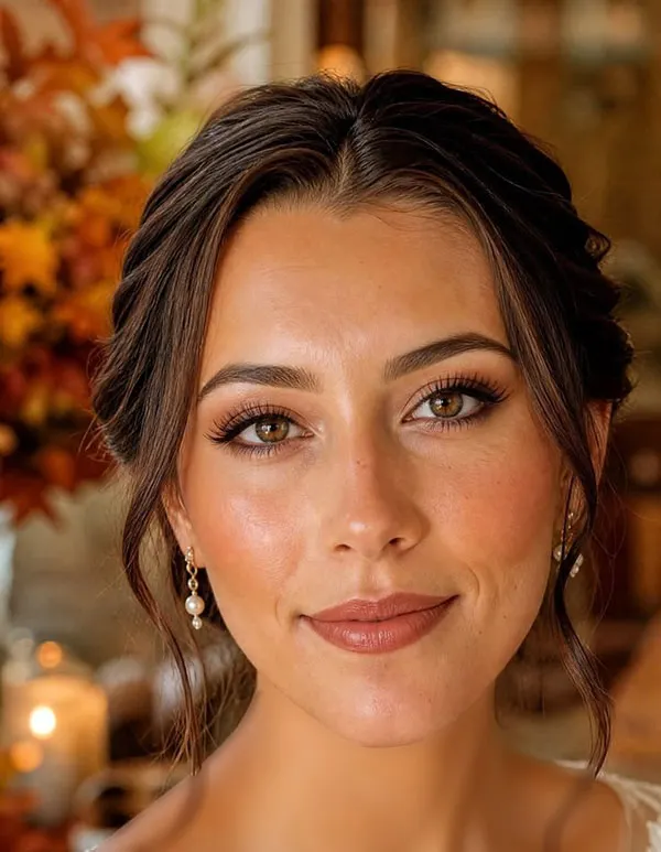 Natural autumn makeup 18