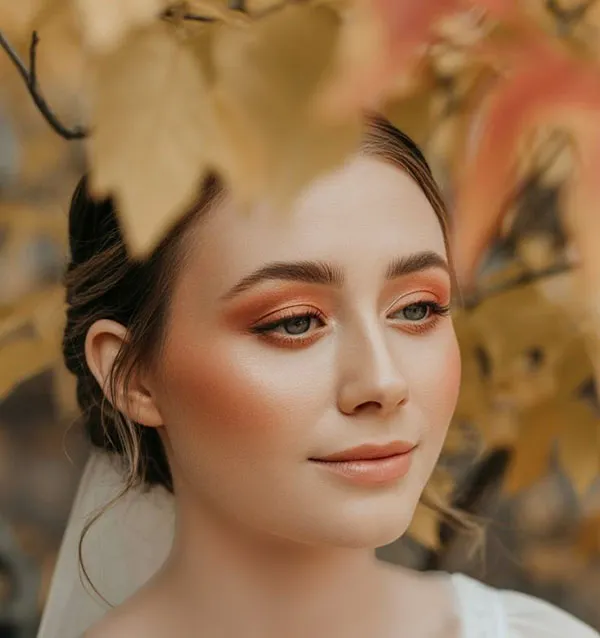 Natural autumn makeup 19