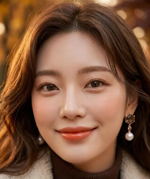 Natural autumn makeup 22