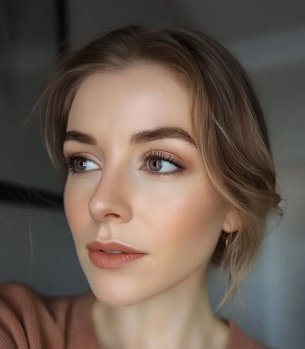Natural autumn makeup 23