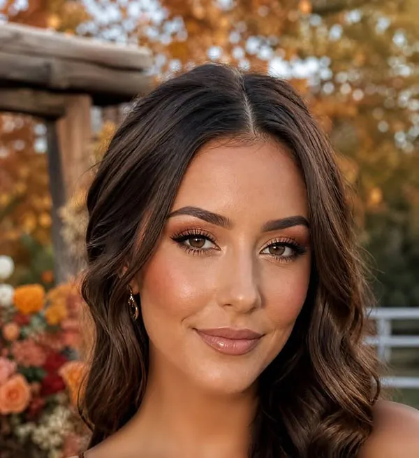 Natural autumn makeup 25
