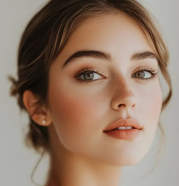 Natural autumn makeup 27